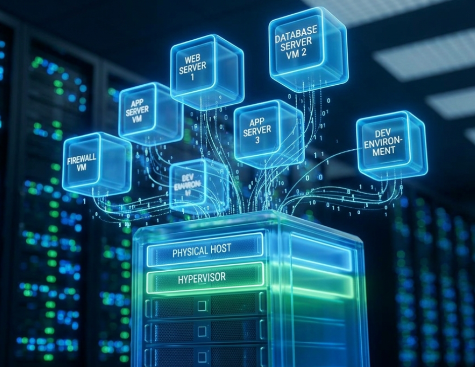 Virtualiza&ccedil;&atilde;o de servidores Proxmox VMware